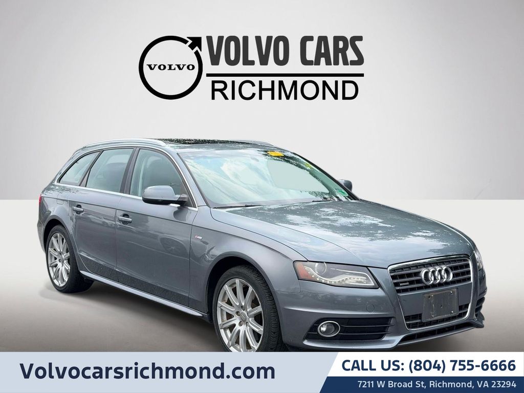 Monsoon Gray Metallic 2012 Audi A4 Wagon 8-Speed Automatic