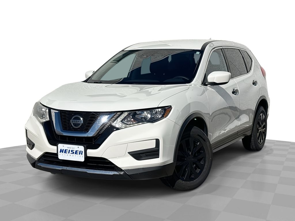 Glacier White 2020 Nissan Rogue S AWD SUV / Crossover All-Wheel Drive Continuously Variable Transmission