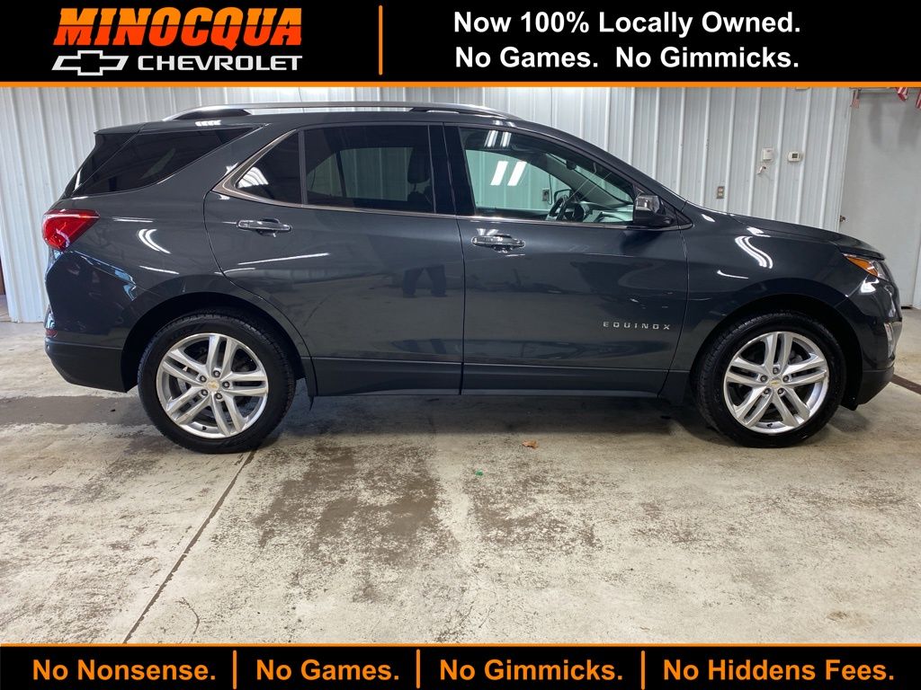 Nightfall Gray Metallic 2020 Chevrolet Equinox 2.0T Premier AWD SUV / Crossover Four-Wheel Drive 9-Speed Automatic Overdrive