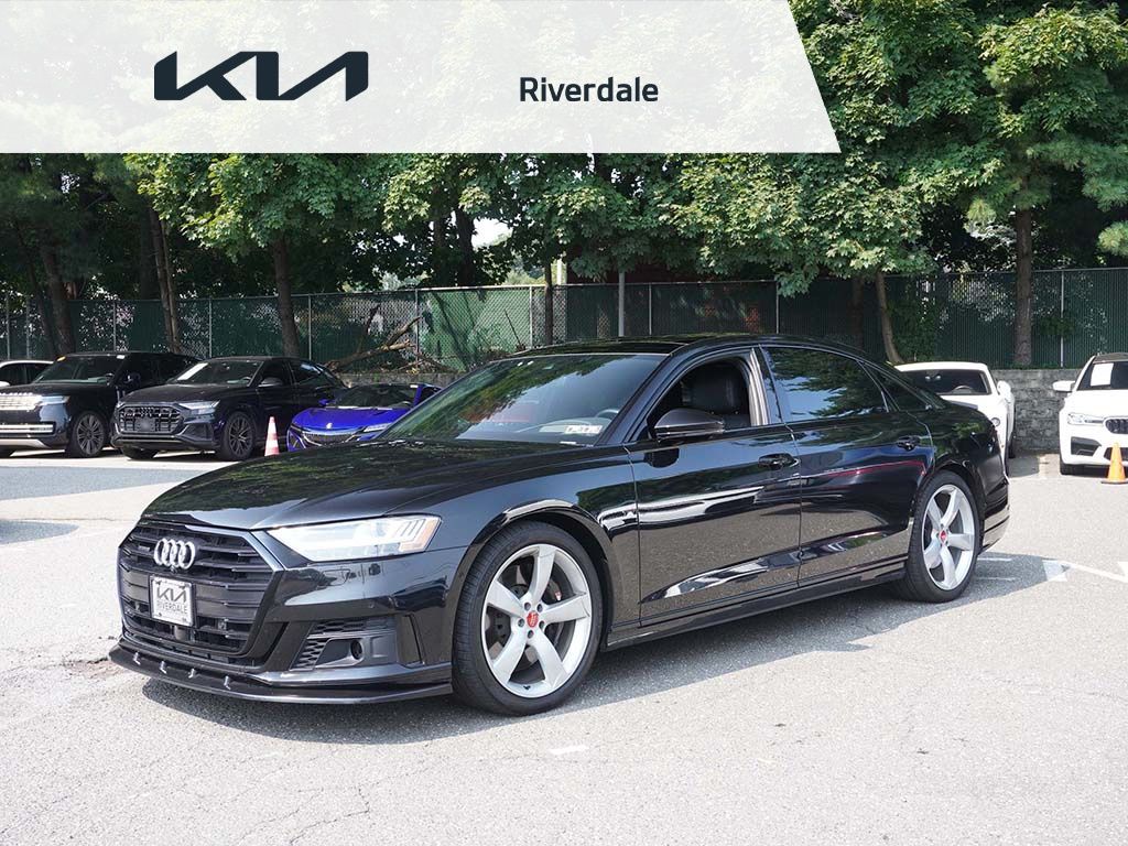 Mythos Black Metallic 2020 Audi A8 Sedan All-Wheel Drive 8-Speed Automatic
