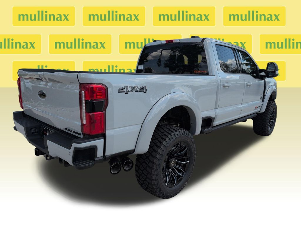 New 2026 White Ford Lariat BLACKWIDOW image 3