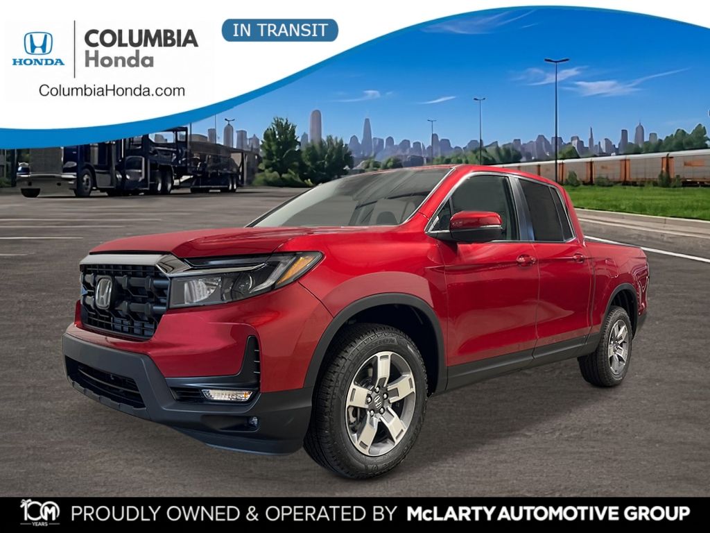 Radiant Red Metallic II 2026 Honda Ridgeline Pickup Truck All-Wheel Drive 9-Speed Automatic