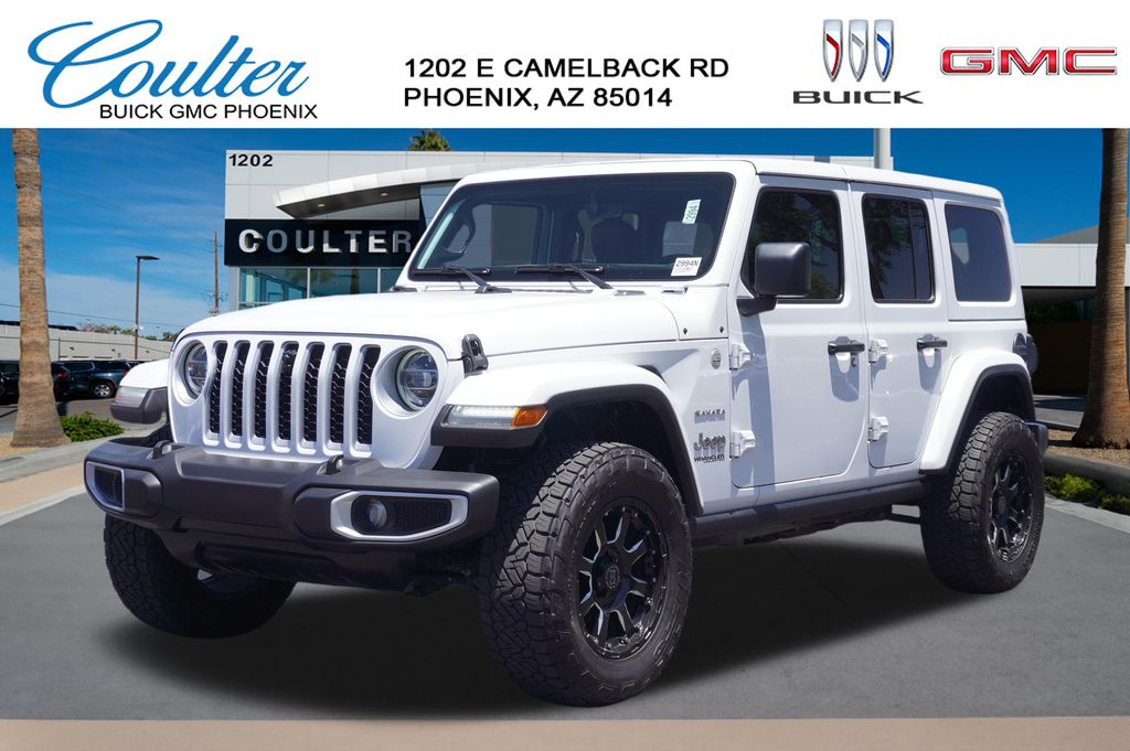 Bright White Clearcoat 2021 Jeep Wrangler SUV / Crossover Four-Wheel Drive 8-Speed Automatic