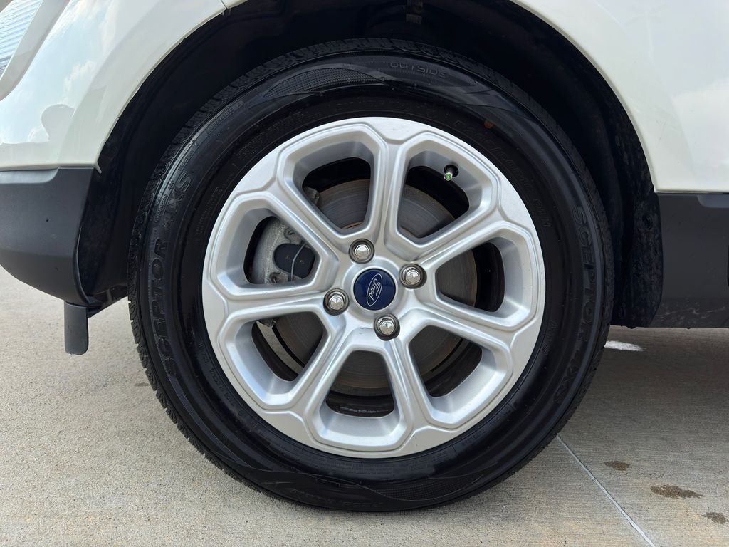 2021 Ford EcoSport SE White at Classic Chevrolet Galveston