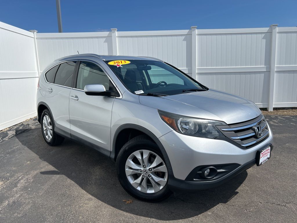 Alabaster Silver Metallic 2013 Honda CR-V EX-L AWD SUV / Crossover All-Wheel Drive 5-Speed Automatic