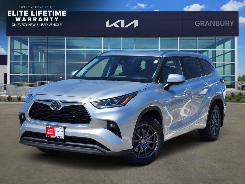 Celestial Silver Metallic 2020 Toyota Highlander SUV / Crossover All-Wheel Drive 8-Speed Automatic