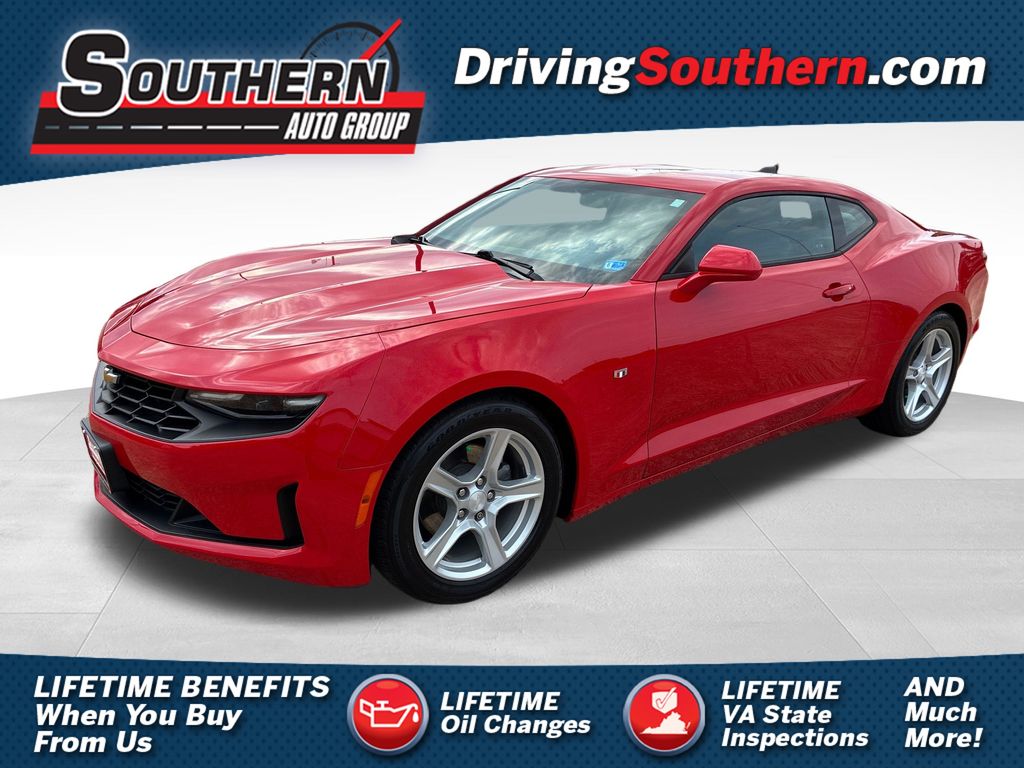 Red Hot 2021 Chevrolet Camaro 1LT Coupe RWD Coupe Rear-Wheel Drive 8-Speed Automatic