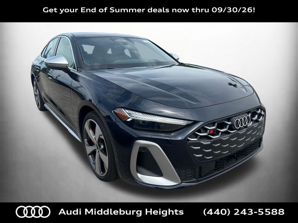 Firmament Blue Metallic 2026 Audi S5 Sedan All-Wheel Drive 7-Speed Automatic