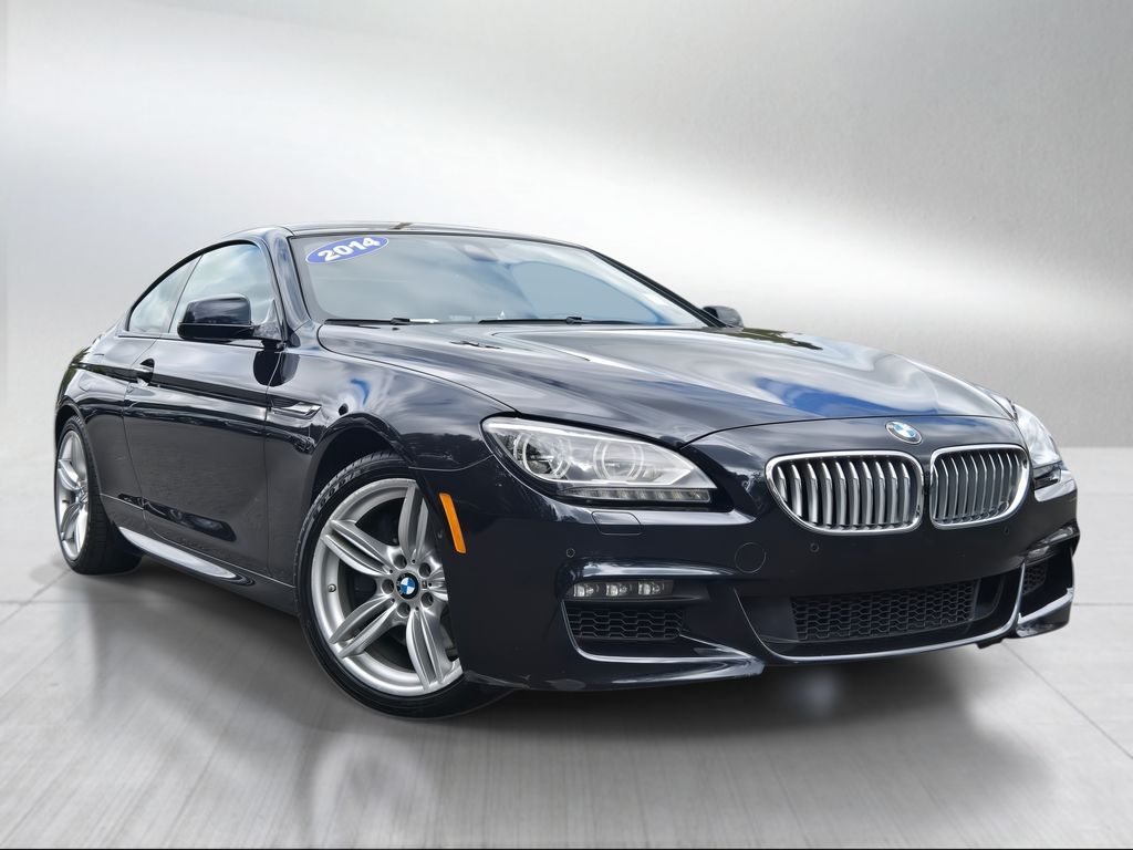 Carbon Black Metallic 2014 BMW 6 Series Coupe All-Wheel Drive 8-Speed Automatic