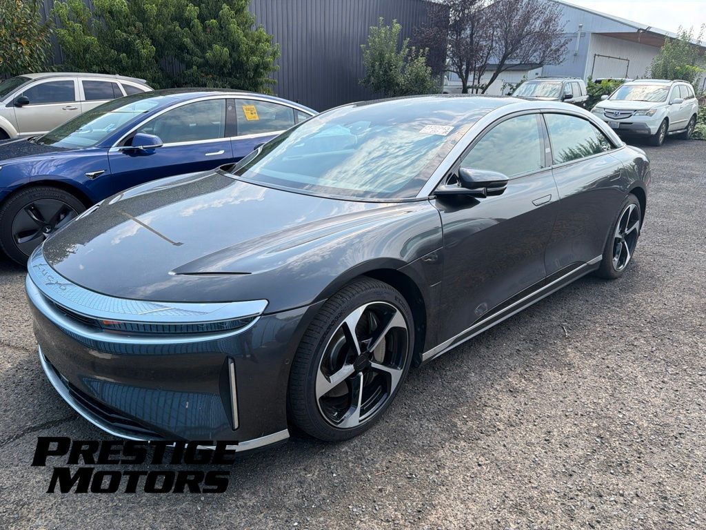 Gray 2023 Lucid Air Sedan All-Wheel Drive 1-Speed Automatic