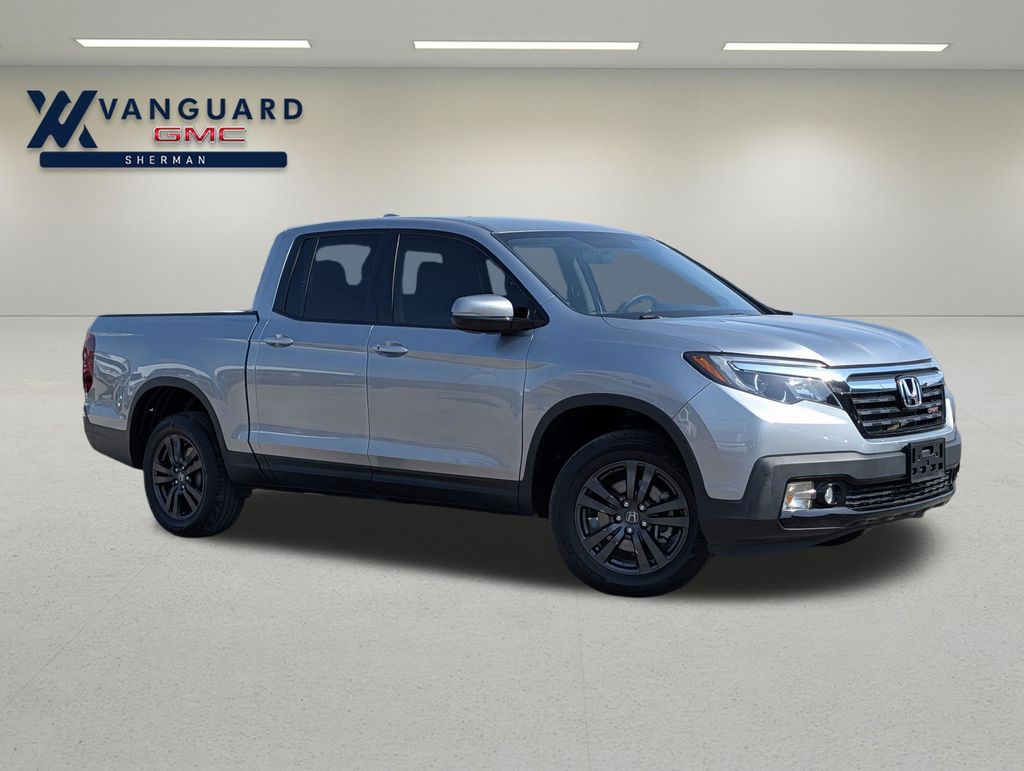 Gray 2019 Honda Ridgeline Pickup Truck All-Wheel Drive 6-Speed Automatic