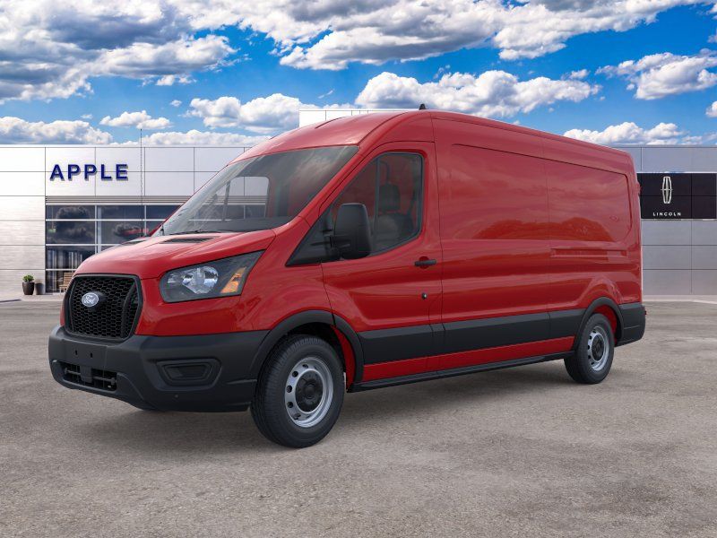 Race Red 2026 Ford Transit Cargo Van Rear-Wheel Drive