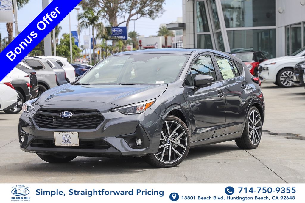 Gray Metallic 2026 Subaru Impreza Wagon All-Wheel Drive Continuously Variable Transmission