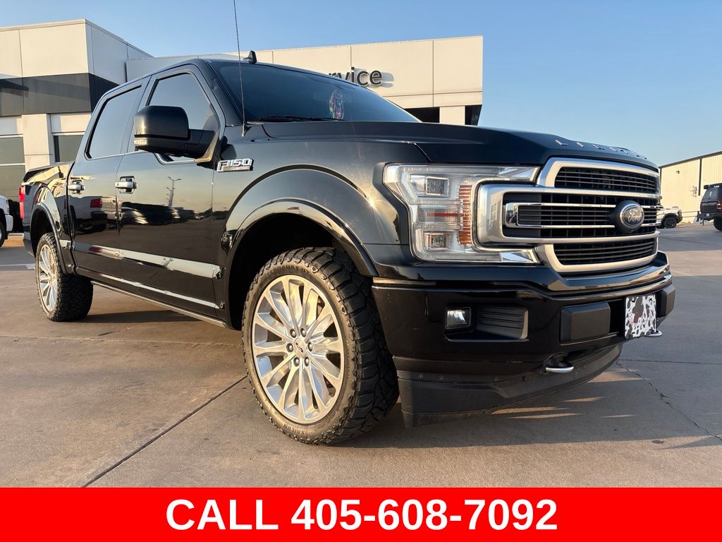 Shadow Black 2018 Ford F-150 Pickup Truck Four-Wheel Drive Automatic