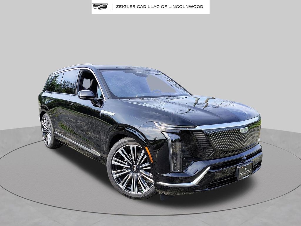 Stellar Black Metallic 2027 Cadillac VISTIQ SUV / Crossover All-Wheel Drive 1-Speed Automatic