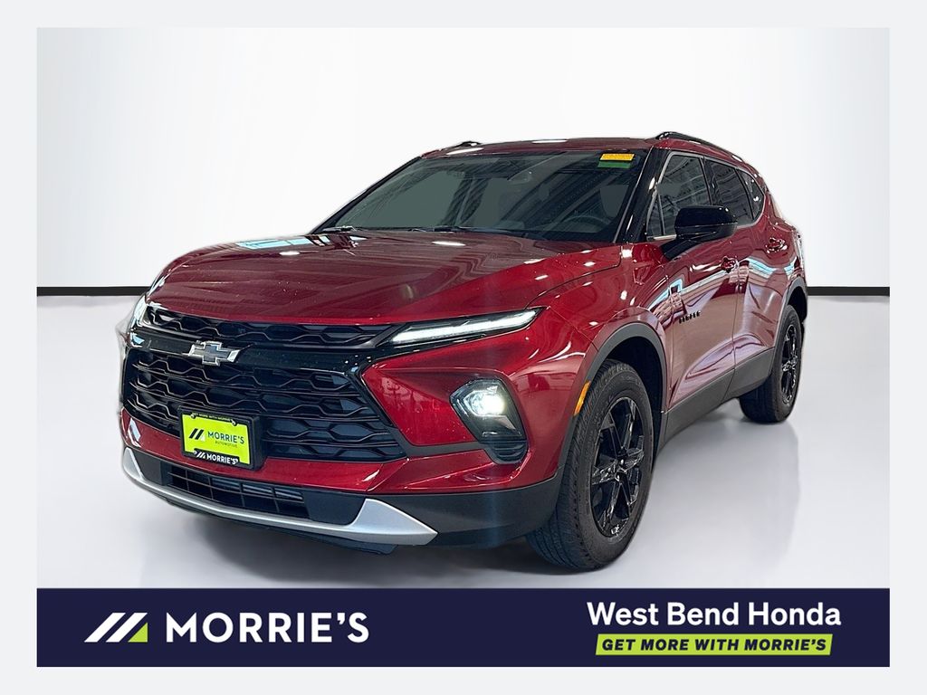Radiant Red Tintcoat 2024 Chevrolet Blazer SUV / Crossover All-Wheel Drive 9-Speed Automatic Overdrive