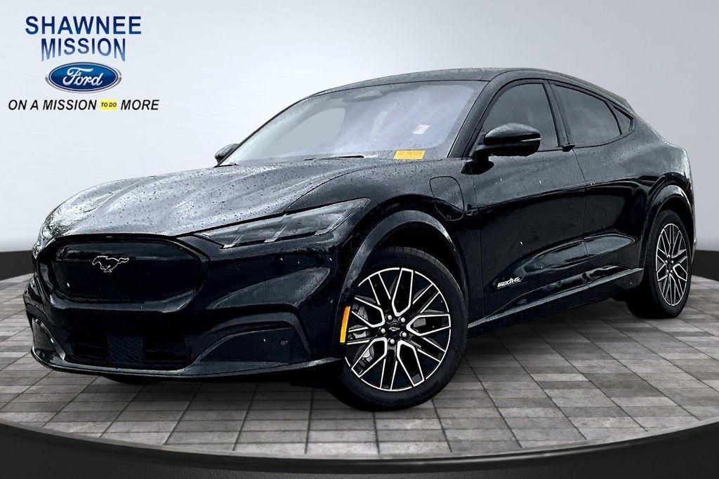 Shadow Black 2024 Ford Mustang Mach-E SUV / Crossover All-Wheel Drive Automatic