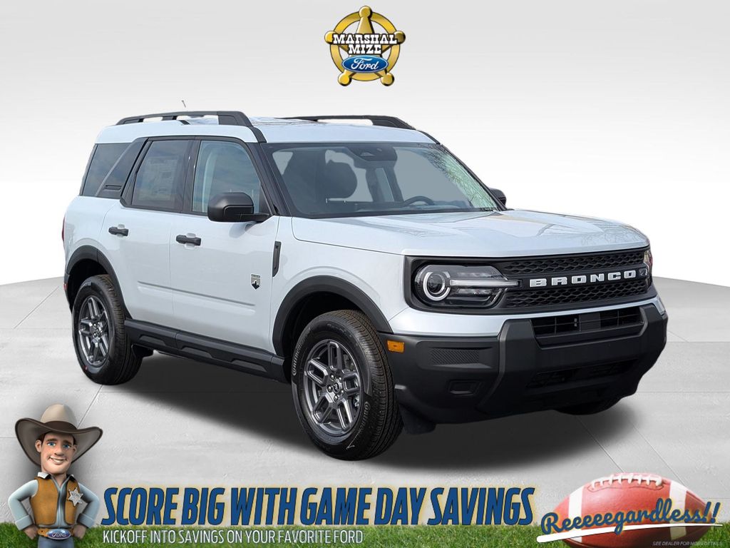 Space White Metallic 2026 Ford Bronco Sport SUV / Crossover All-Wheel Drive 8-Speed Automatic