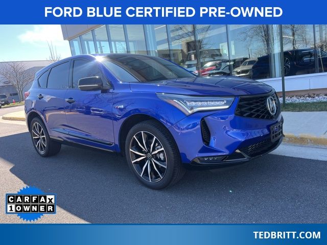 Blue 2025 Acura RDX SH-AWD with Advance and A-Spec Package SUV / Crossover All-Wheel Drive Automatic