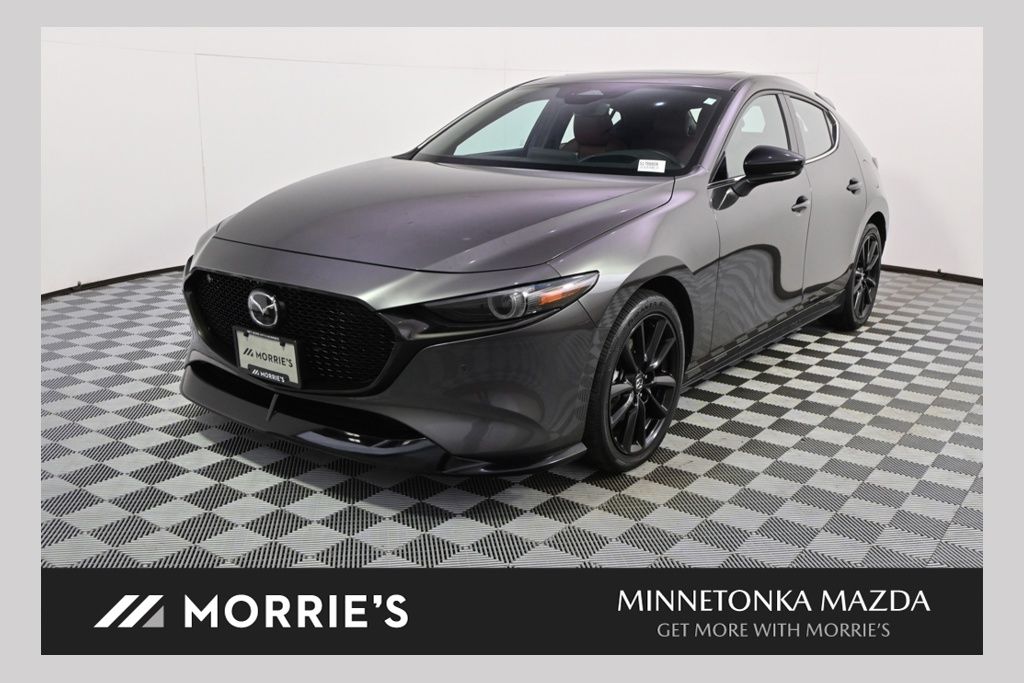 Machine Gray 2025 Mazda MAZDA3 2.5 Turbo Premium Plus Hatchback AWD Hatchback All-Wheel Drive 6-Speed Automatic