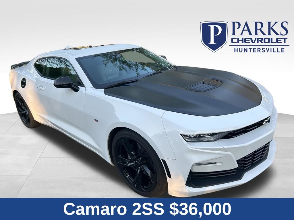Summit White 2020 Chevrolet Camaro 2SS Coupe RWD Coupe Rear-Wheel Drive Automatic