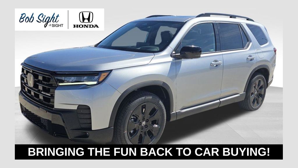 Solar Silver Metallic 2026 Honda Pilot Black Edition AWD SUV / Crossover All-Wheel Drive Automatic