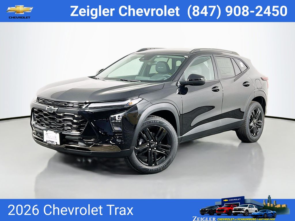 Mosaic Black Metallic 2026 Chevrolet Trax Activ FWD SUV / Crossover Front-Wheel Drive 6-Speed Automatic