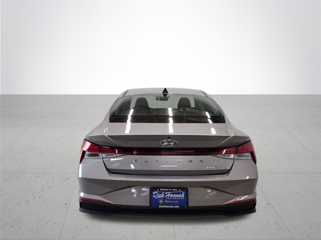 2023 Hyundai Elantra Hybrid Blue