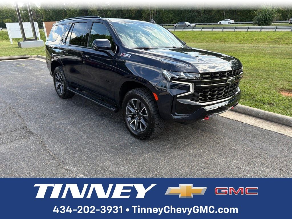 Midnight Blue Metallic 2023 Chevrolet Tahoe SUV / Crossover Four-Wheel Drive Automatic