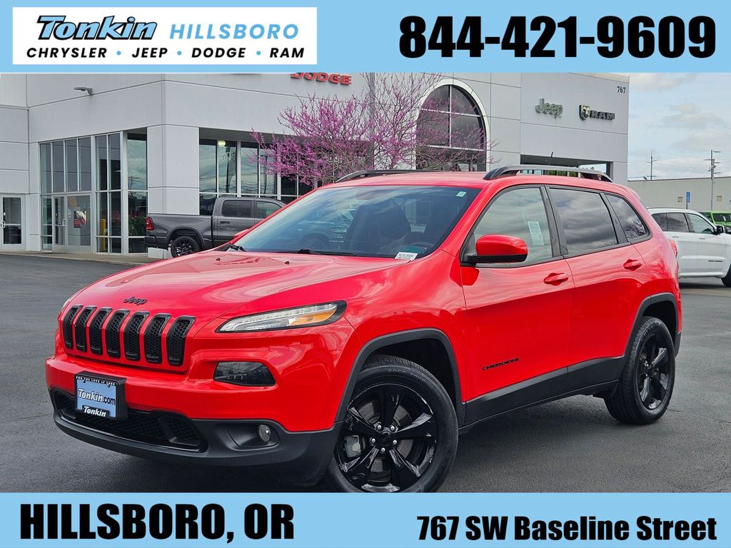 2018 Jeep Cherokee Latitude 4WD Rojo (Firecracker Red Clearcoat) SUV/Crossover Todo terreno 9 velocidades Automática