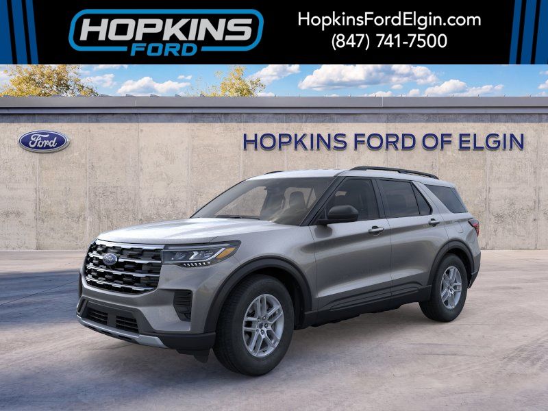 Carbonized Gray Metallic 2026 Ford Explorer SUV / Crossover All-Wheel Drive Automatic