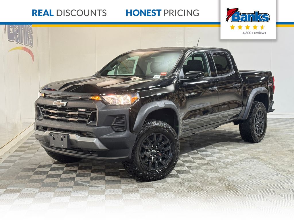 Black 2026 Chevrolet Colorado Pickup Truck Four-Wheel Drive 8-Speed Automatic