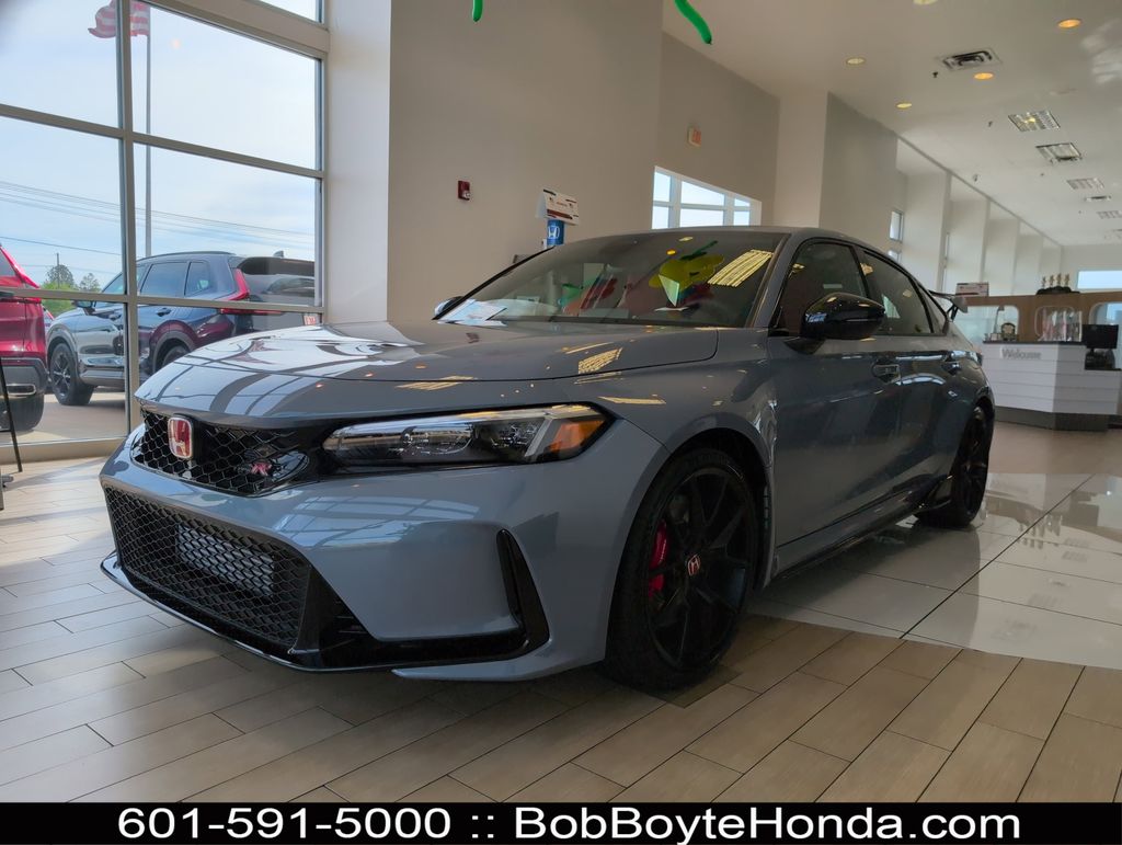 Sonic Gray Pearl 2025 Honda Civic Type R FWD Hatchback Front-Wheel Drive 6-Speed Manual
