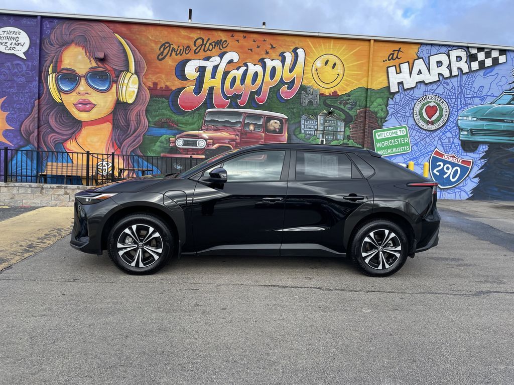 Used 2024 Toyota bZ4X XLE with VIN JTMABACA2RA076898 for sale in Worcester, MA