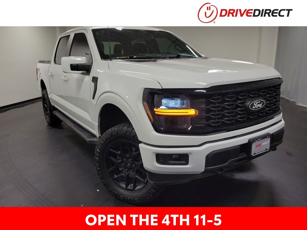 Oxford White 2024 Ford F-150 Pickup Truck Four-Wheel Drive Automatic