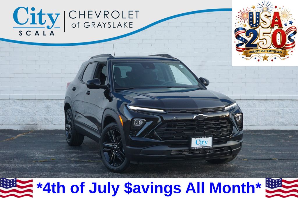 Mosaic Black Metallic 2026 Chevrolet Trailblazer SUV / Crossover Front-Wheel Drive Continuously Variable Transmission