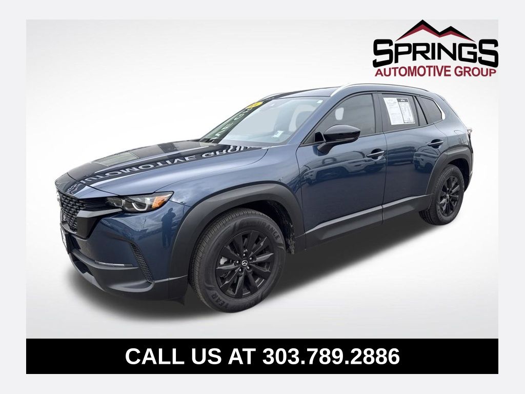 Ingot Blue Metallic 2024 Mazda CX-50 2.5 S Premium AWD SUV / Crossover All-Wheel Drive 6-Speed Automatic