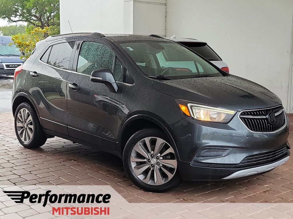 Graphite Gray Metallic 2018 Buick Encore Preferred AWD SUV / Crossover All-Wheel Drive 6-Speed Automatic Overdrive