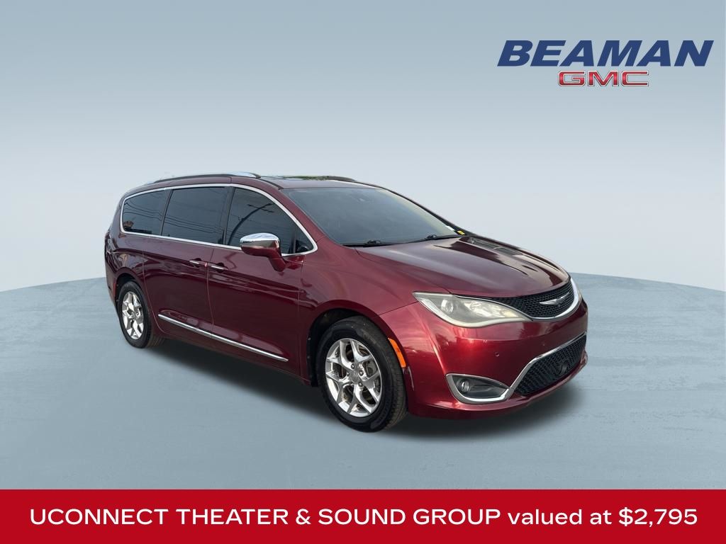 Velvet Red Pearlcoat 2017 Chrysler Pacifica Minivan Front-Wheel Drive 9-Speed Automatic
