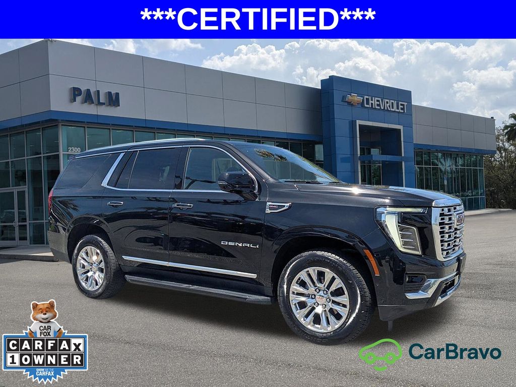 Onyx Black 2025 GMC Yukon SUV / Crossover Four-Wheel Drive 
