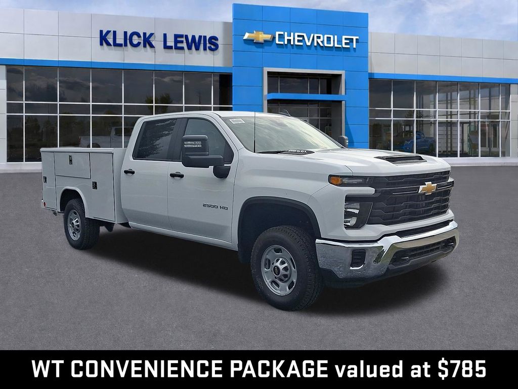 2026 Chevrolet Silverado 2500HD Work Truck White at Luther Ford