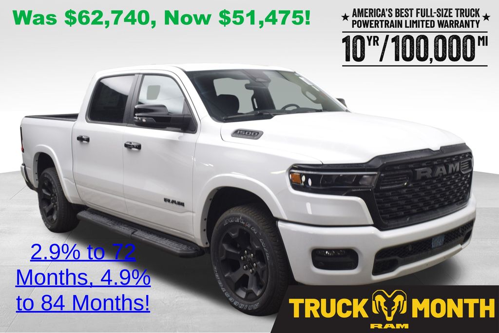 new 2026 Ram 1500 car, priced at $51,475