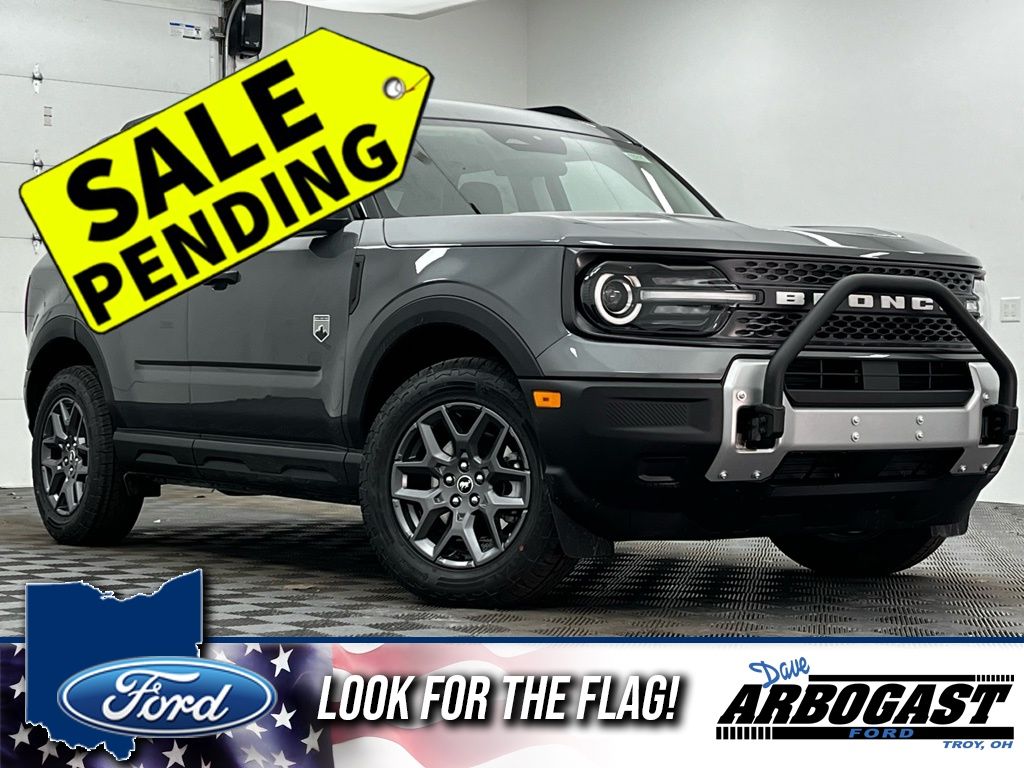 Carbonized Gray Metallic 2026 Ford Bronco Sport SUV / Crossover All-Wheel Drive 8-Speed Automatic