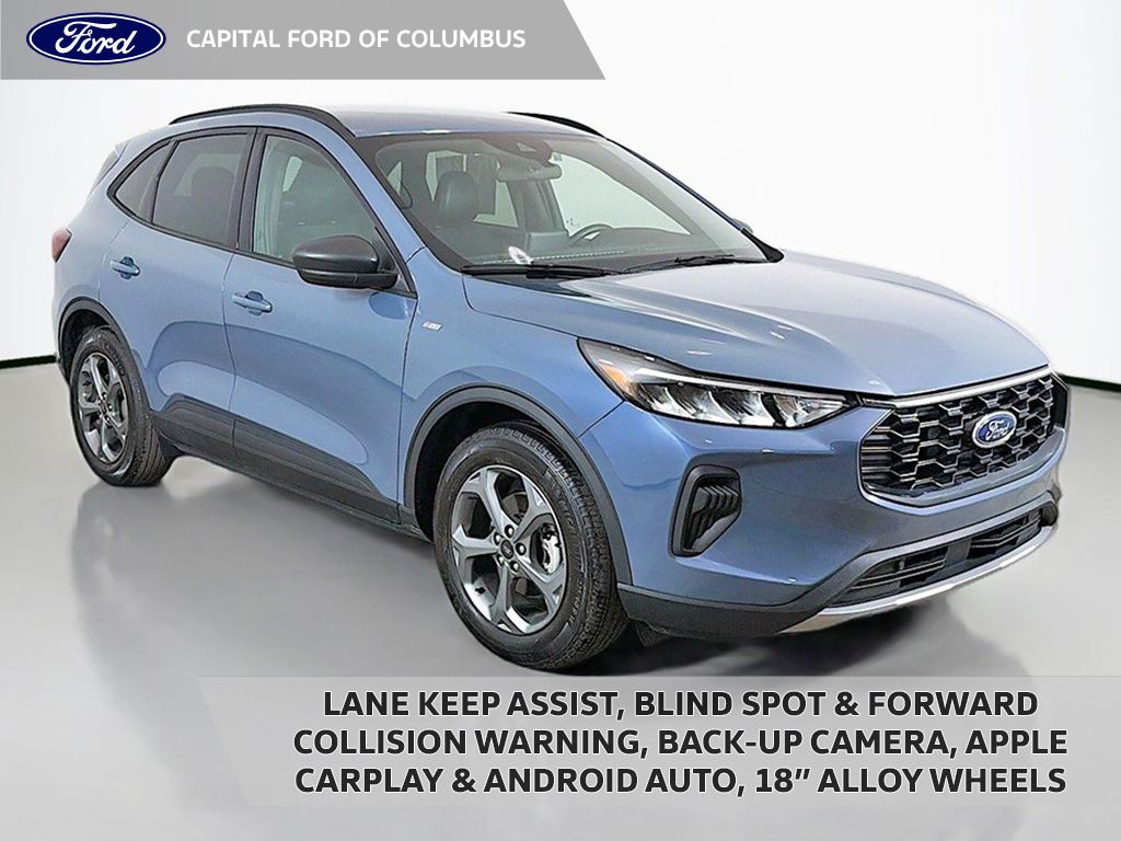 Vapor Blue Metallic 2025 Ford Escape SUV / Crossover Front-Wheel Drive 8-Speed Automatic