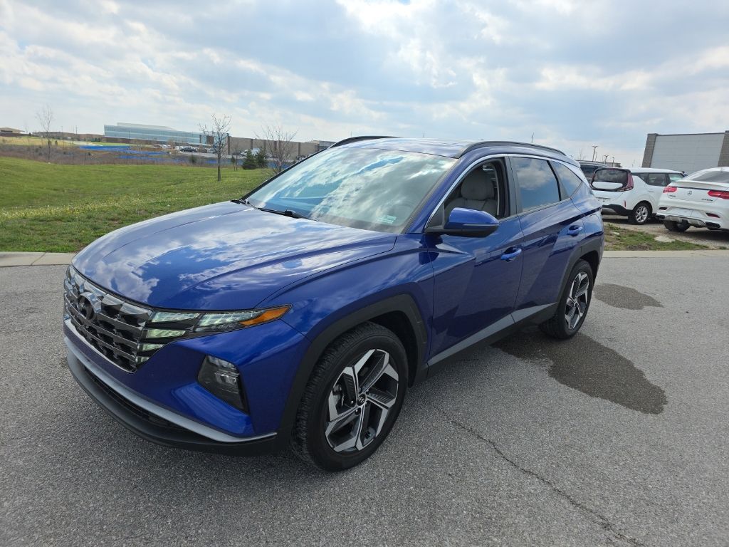 Intense Blue 2022 Hyundai Tucson SEL FWD SUV / Crossover Front-Wheel Drive 8-Speed Automatic