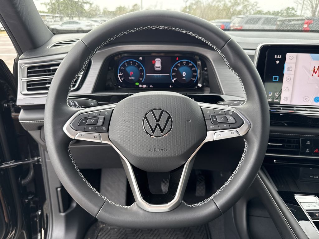 2026 Volkswagen Atlas Cross Sport 2.0T SE w/Technology Black at DeMontrond Auto Country