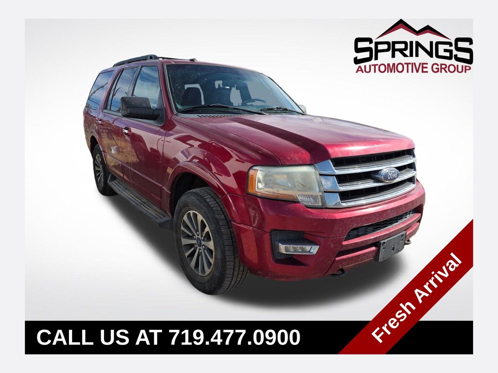 Ruby Red Metallic 2017 Ford Expedition XLT 4WD SUV / Crossover Four-Wheel Drive 6-Speed Automatic