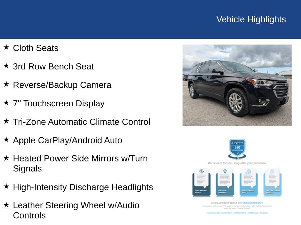 2020 Chevrolet Traverse FWD LT Cloth