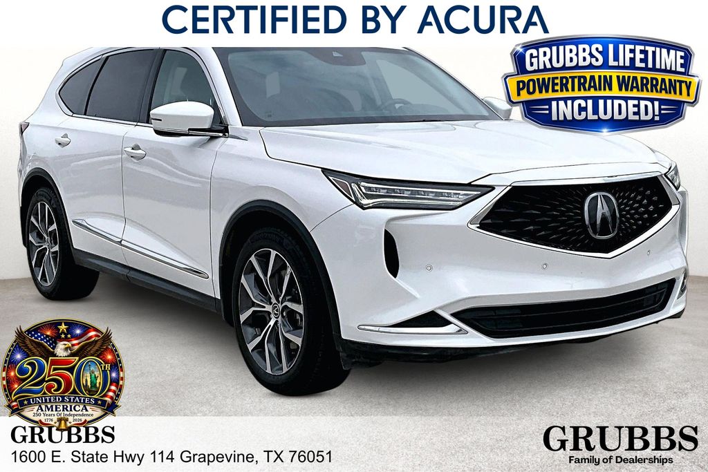 Platinum White Pearl 2023 Acura MDX SUV / Crossover All-Wheel Drive Automatic