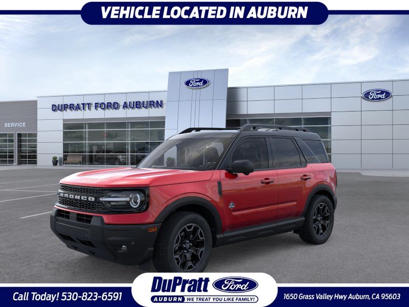 Ruby Red Metallic 2025 Ford Bronco Sport SUV / Crossover All-Wheel Drive 8-Speed Automatic